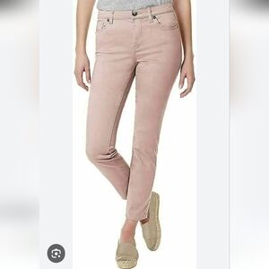 Buffalo David Bitton Women's Pink Skinny Ankle Jeans
